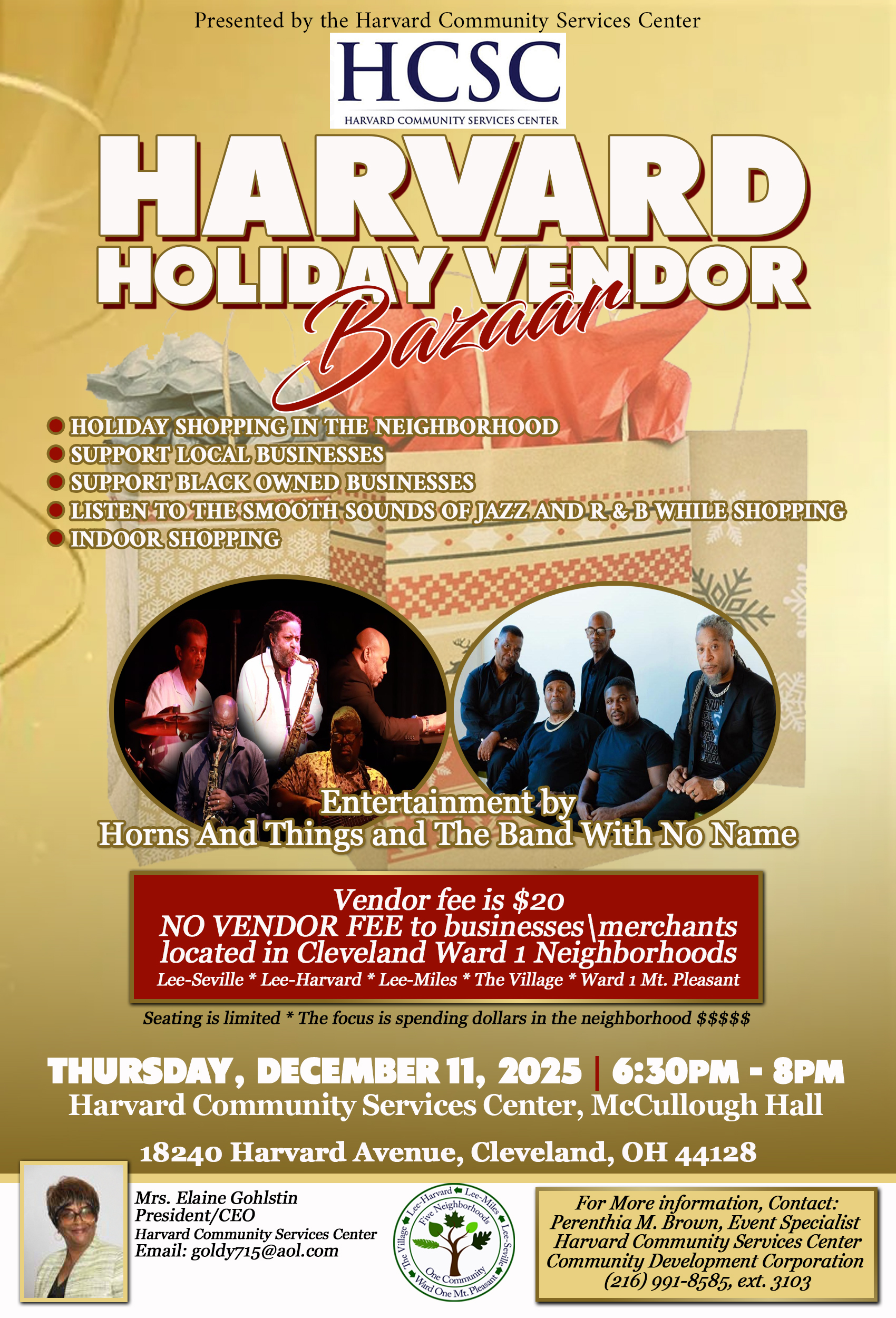 Holiday Vendor Bazaar Flyer